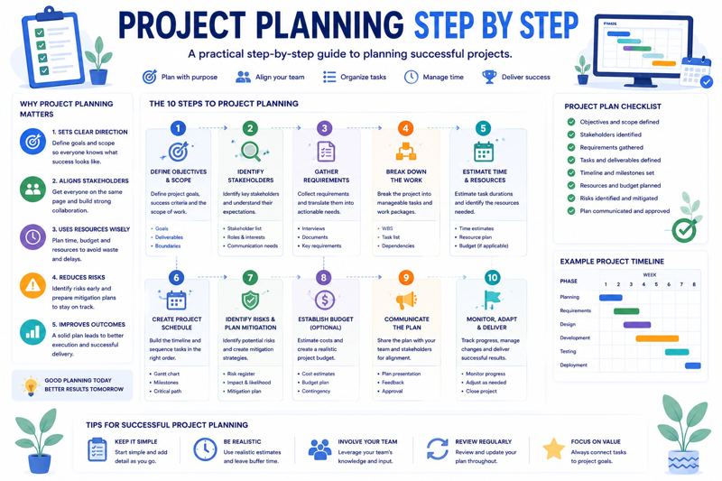 Planiranje projekta korak po korak